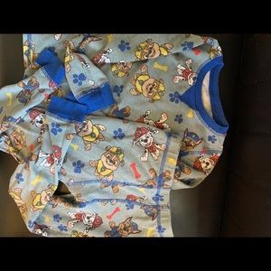 Cuddle duds Paw patrol toddler boys pajama set 5T